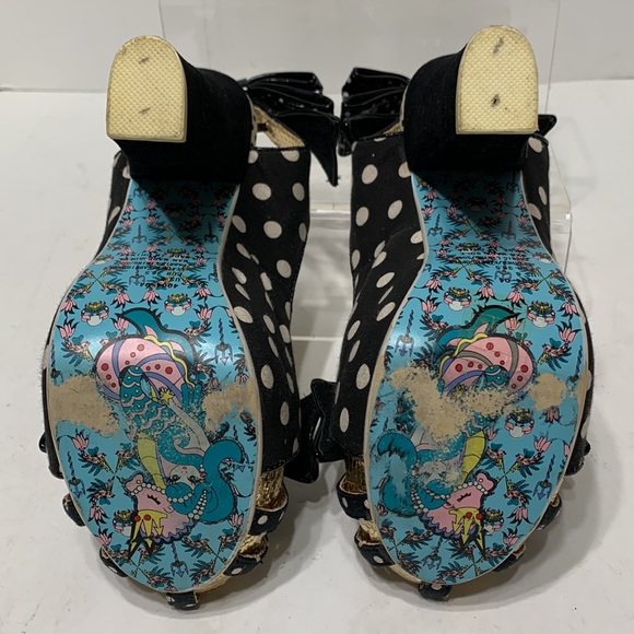 Irregular Choice Aphrodite black white 6 - Picture 11 of 16